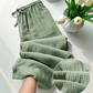 🌸Pantaloni de casă din bumbac cu talie elastică pentru femei