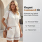🌸 Set Damă Tricou cu Mâneci Scurte & Pantaloni Scurți