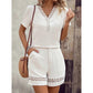 🌸 Set Damă Tricou cu Mâneci Scurte & Pantaloni Scurți