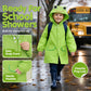 🐸 Poncho de ploaie pentru copii în formă de broască ☔ – Impermeabil, ușor și ușor de pus în rucsac