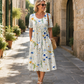 👗 Rochie cu imprimeu floral