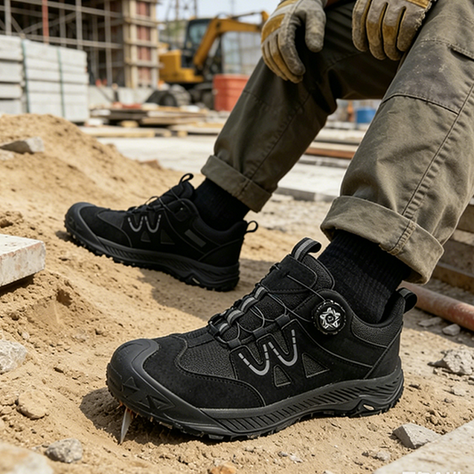 🔧 Pantofi de siguranță industriali — Vârf din oțel | Antistatic | Talpă rezistentă la perforare