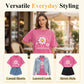 🌼 Vânzare 2026 — Peste 78.000 vândute!🔥Tricou Unisex Vintage cu Imprimeu Margareta, Croială Lejeră