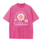 🌼 Vânzare 2026 — Peste 78.000 vândute!🔥Tricou Unisex Vintage cu Imprimeu Margareta, Croială Lejeră