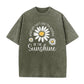 🌼 Vânzare 2026 — Peste 78.000 vândute!🔥Tricou Unisex Vintage cu Imprimeu Margareta, Croială Lejeră
