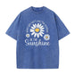 🌼 Vânzare 2026 — Peste 78.000 vândute!🔥Tricou Unisex Vintage cu Imprimeu Margareta, Croială Lejeră
