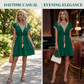 Rochie boho din dantelă cu decolteu în V pentru femei