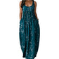 Rochie Maxi Casual Fără Mâneci pentru Femei