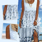 Rochie fără mâneci în stil Boho pentru femei