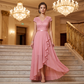 Rochie de seară elegantă cu dantelă