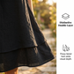 Rochie de damă, lejeră, cu croială largă și mânecă scurtă