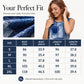 Rochie pentru femei, fără mâneci, cu imprimeu denim fals