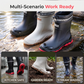 Cizme de ploaie impermeabile, până la jumătatea gambei, unisex🌧️👢