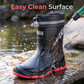 Cizme de ploaie impermeabile, până la jumătatea gambei, unisex🌧️👢