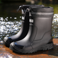 Cizme de ploaie impermeabile, până la jumătatea gambei, unisex🌧️👢