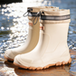 Cizme de ploaie impermeabile, până la jumătatea gambei, unisex🌧️👢