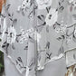 Rochie bodycon cu cape și imprimeu floral pentru femei
