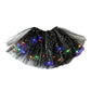 ✨Fustă Tutu cu Sechete Luminoase – Mărimi pentru Copii și Adulți, Trei Straturi de Tul și Talie Elastică 💃