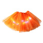 ✨Fustă Tutu cu Sechete Luminoase – Mărimi pentru Copii și Adulți, Trei Straturi de Tul și Talie Elastică 💃