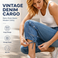 👖 DOAR PENTRU O PERIOADĂ LIMITATĂ! Pantaloni Denim Mules Casual Vintage pentru Femei, Pantaloni comozi, eleganți, pentru purtarea zilnică