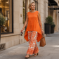 👗Set de top fără mâneci și pantaloni largi pentru femei — Co-ord lejer cu pantaloni cu talie înaltă