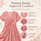 Rochie pentru femei cu decolteu în V, imprimeu floral și talie răsucită
