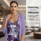 Rochie lejeră cu imprimeu pentru femei, set cu halat de plajă