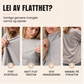 Damegenser med halvt glidelås og kabelstrikk