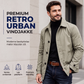 Vanntett trenchcoat i middels lengde for menn