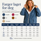 Damegenser med leopardmønster og glidelås