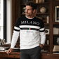 Gensere med trykk for menn, Milano Italia