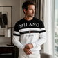 Gensere med trykk for menn, Milano Italia