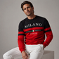 Gensere med trykk for menn, Milano Italia
