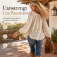Blondebluse for dame – løs passform med lange ermer