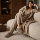 Dame varme foret slip-on-sko