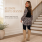 🐆 50% RABATT | Stilfull Leopard Topp For Kvinner – Komfortabel Langermet Genser