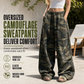 Women's Vintage Washed Wide-Leg Sweatpants