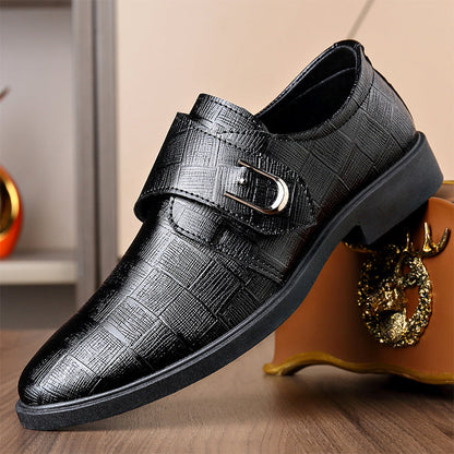 👞 Rask stroppepassform, polert hverdagsstil | Herresko allsidige dresssko