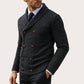 Herre Cardigan med Sjalskrage – Elegant Strikkejakke
