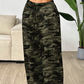 Women's Baggy Camo Pants with Drawstring Waist
