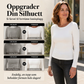 🔥 50% RABATT | Figursydd ribbestrikket topp med rund hals – myk & elastisk